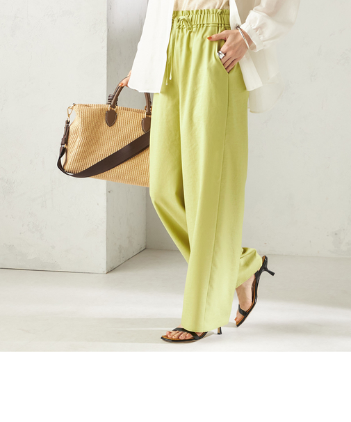 《一部追加予約》〈手洗い可能〉ツイル ドロスト パンツ