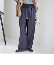 〈手洗い可能〉ツイル ドロスト パンツ