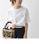【WEB限定】SHIPS any: BLAH BLAH BLAH.ワンポイント 刺繍 ルーズ Tシャツ(ユニセックス)◇
