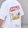 SHIPS any: SNOOPY コラボ カルチャー グラフィック バック プリント Tシャツ◇