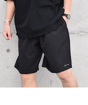 SHIPS any:〈洗濯機可能/撥水〉4WAYストレッチ ロゴ カラー イージー ショーツ◇