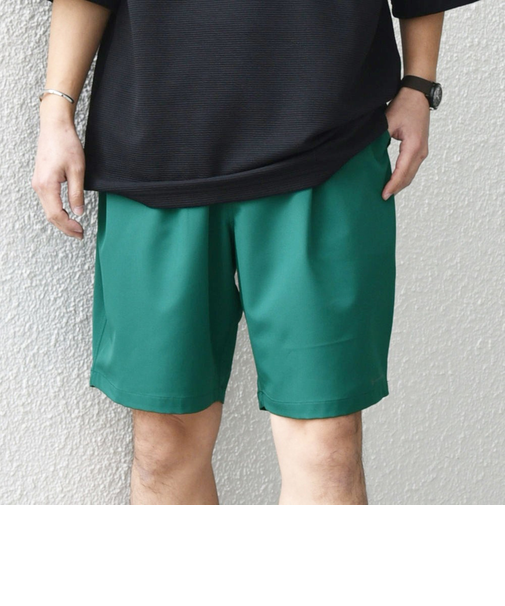 SHIPS any:〈洗濯機可能/撥水〉4WAYストレッチ ロゴ カラー イージー ショーツ◇