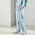 SHIPS Primary Navy Label:麻 レーヨン イージー パンツ
