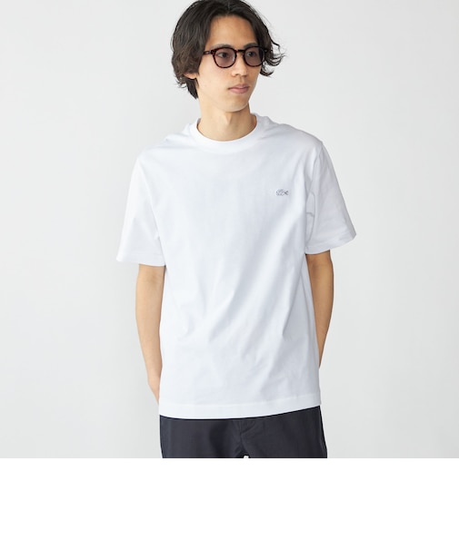 LACOSTE: TH5582-99 アウトラインクロック クルーネック Tシャツ