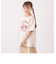 SHIPS any: プリント × 刺繍 ロゴ Tシャツ<KIDS>