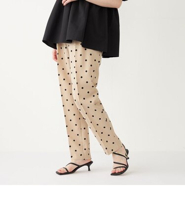 SHIPS Colors:〈洗濯機可能〉オックス ドット プリント パンツ