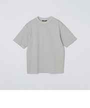 SHIPS: ハイゲージ クルーネック ポンチ Tシャツ