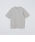 SHIPS: ハイゲージ クルーネック ポンチ Tシャツ