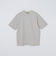 SHIPS: ハイゲージ クルーネック ポンチ Tシャツ