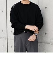 SHIPS any: 〈手洗い可能〉バンブー レーヨン ウール混 ルーズ ロングスリーブ Tシャツ ［BRIOS］◇