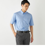 SHIPS Colors:〈洗濯機可能〉COOLMAX(R) カノコ ボタンダウン ショートスリーブ