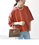 SHIPS any:〈洗濯機可能〉インレイ ハーフスリーブ ショートTEE