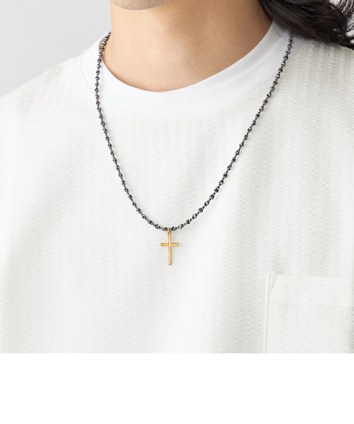 【WEB限定/SHIPS別注】OJO DE MEX: フェイクストーン ネックレス