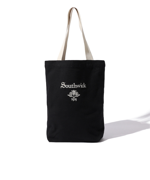 Southwick Gate Label: ロゴ キャンバス トート バッグ