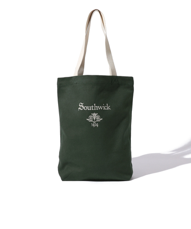 Southwick Gate Label: ロゴ キャンバス トート バッグ