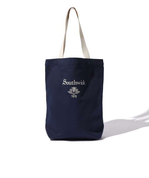 Southwick: Gate Label ロゴ キャンバス トート バッグ
