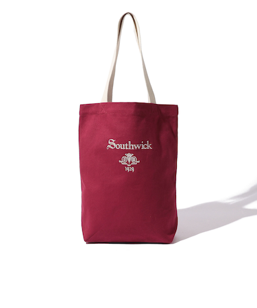 Southwick Gate Label: ロゴ キャンバス トート バッグ