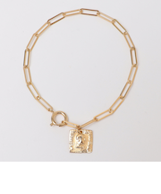 SHIPS: ANCIENT SQUARE COIN BRACELET