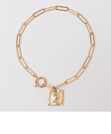 SHIPS: ANCIENT SQUARE COIN BRACELET