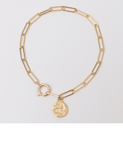 SHIPS: ANCIENT COIN CHARM BRACELET