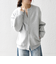 【SHIPS any別注】Champion: リバースウィーブ(R) クルーネック カーディガン◇