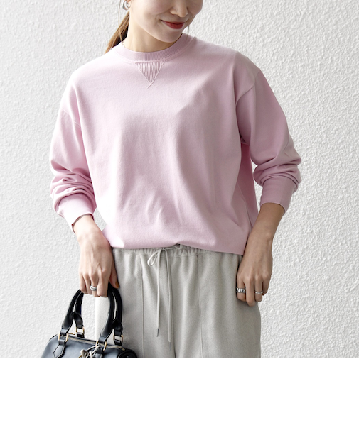 《一部追加予約》SHIPS any:〈手洗い可能〉スウェットライク ニット プルオーバー