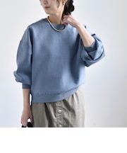〈洗濯機可能〉ポンチ ベーシック コンパクト スウェット