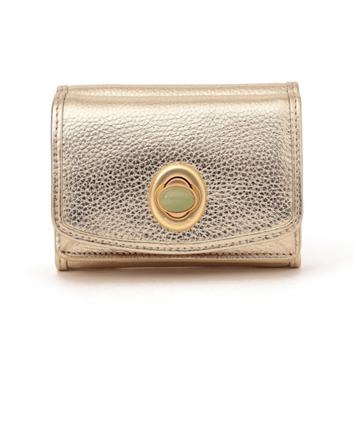 HASHIBAMI: 天然石 三つ折り ミニ ウォレット 25SS