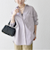 SHIPS any:〈洗濯機可能〉REPREVE レギュラーカラー ルーズ ポケット シャツ
