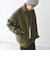 【SHIPS any別注】GOLDEN MILLS: 3WAY キルトライナー レイヤード ショート モッズ ブルゾン◇