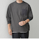 【WEB限定】SHIPS any: 〈撥水加工〉Teflon EcoElite(TM) ナイロンポケット Tシャツ (ロンT)◇