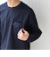 【WEB限定】SHIPS any: 〈撥水加工〉Teflon EcoElite(TM) ナイロンポケット Tシャツ (ロンT)◇