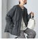 《追加予約》〈手洗い可能〉キルティング サイドジップ ブルゾン