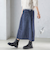 〈洗濯機可能〉コーデュロイ セミフレア スカート