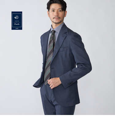 SHIPS:〈FUNCTION〉〈セットアップ対応/洗濯機可能〉ウォッシャブル バーズアイ セットアップ ジャケット