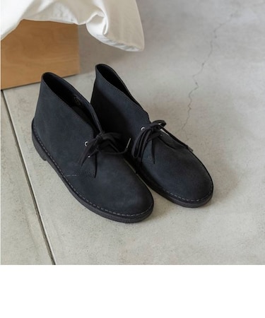 【SHIPS EXCLUSIVE】CLARKS: DESERT BOOTS DARK NAVY