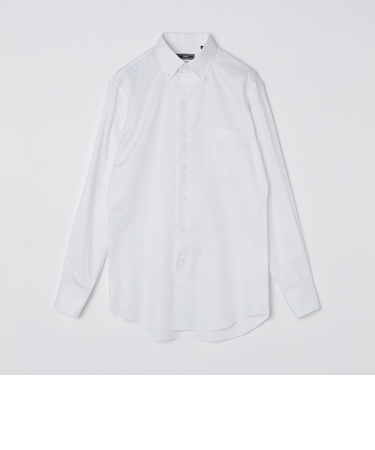 SHIPS: イージーアイロン オックスフォード イタリアンカラー ボタンダウン シャツ