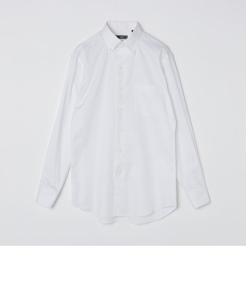 SHIPS: イージーアイロン オックスフォード イタリアンカラー ボタンダウン シャツ