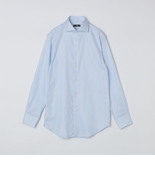 SHIPS: イージーアイロン ヘリンボーン ホリゾンタルカラー シャツ