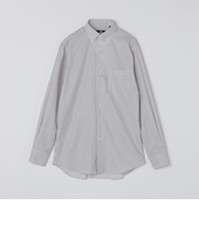 SHIPS: イージーアイロン ロンドンストライプ イタリアンカラー ボタンダウン シャツ