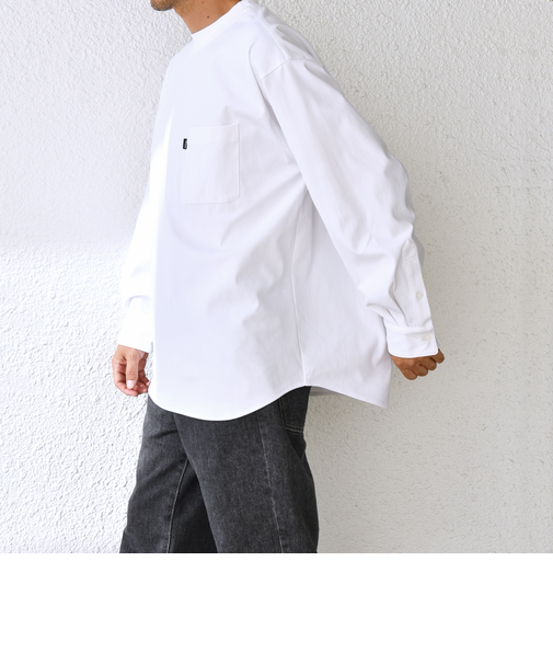 SHIPS any: SORONA(R) ストレッチ ジャージー ポケット Tシャツ (ロンT)◇