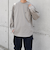 SHIPS any: SORONA(R) ストレッチ ジャージー ポケット Tシャツ (ロンT)◇