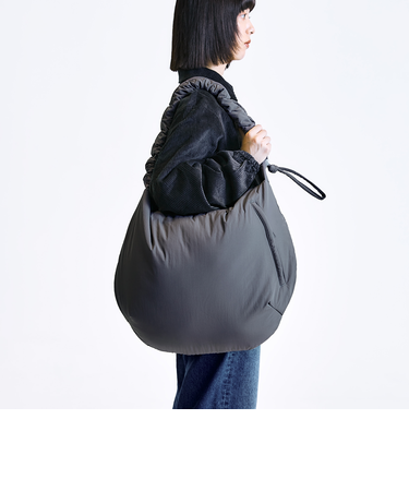 City Ambient Products: クランプル ビッグ ギャザーショルダー バッグ