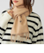 【WEB限定/SHIPS別注】John Scott: ワンポイント ロゴ ラムウール マフラー