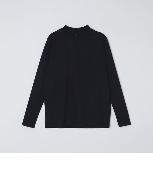 SHIPS: ALBINI モックネック ロングスリーブ Tシャツ