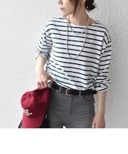 《追加・新色予約》SHIPS Colors:コットン レイヤード TEE 3（ロンT）◆