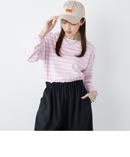 SHIPS Colors:コットン レイヤード TEE 3（ロンT）◇