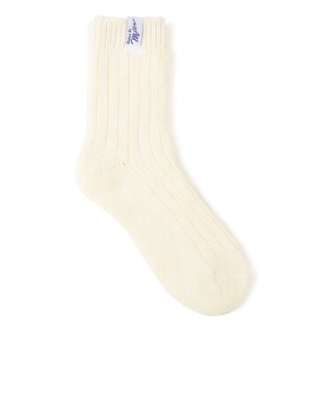 miller: ピスネーム付き リブ ソックス