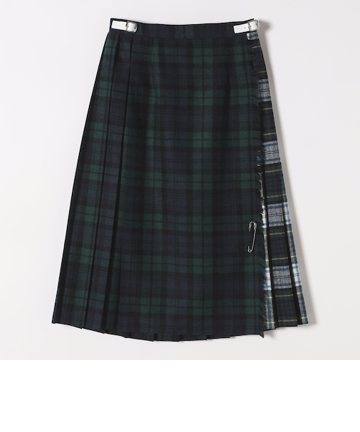 ONEIL OF DUBLIN: コンビ キルト チェック スカート