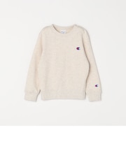 Champion: クルーネック スウェット<KIDS>